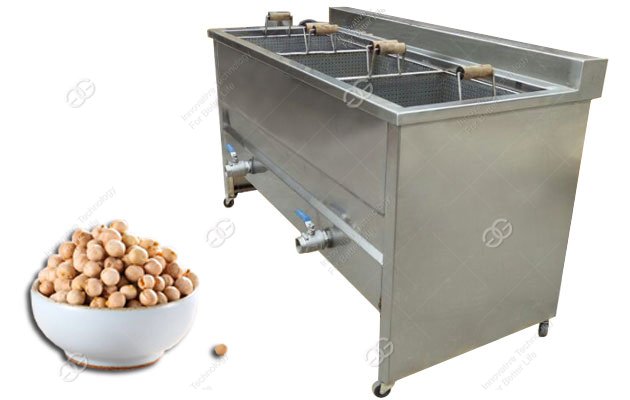 Electric Heating Chickpea Frying Machine For Restaurant