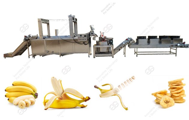 300Kg/h Banana Plantain Chips Production Line 