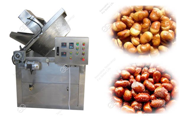 Automatic Peanut Frying Machine price With Stirring Function