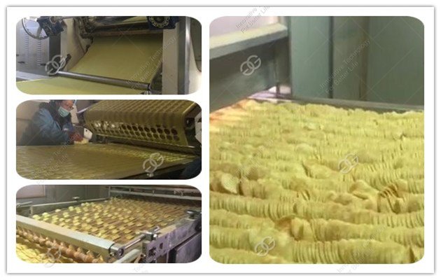 Automatic Compound Potato Chips Line Capacity of 200-250kg/h