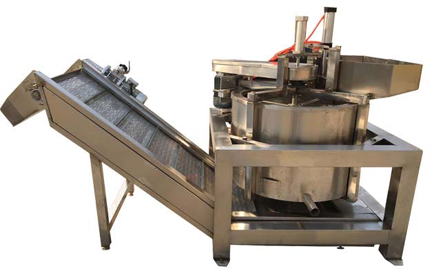 fried beans oil removing machine