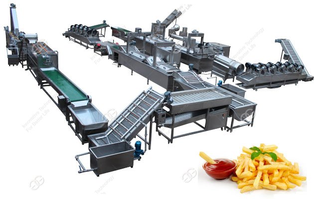 full automatic potato chips production line cost