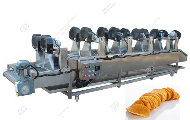 potato chips drying machine