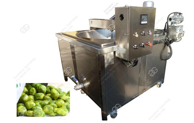 green peas frying machine