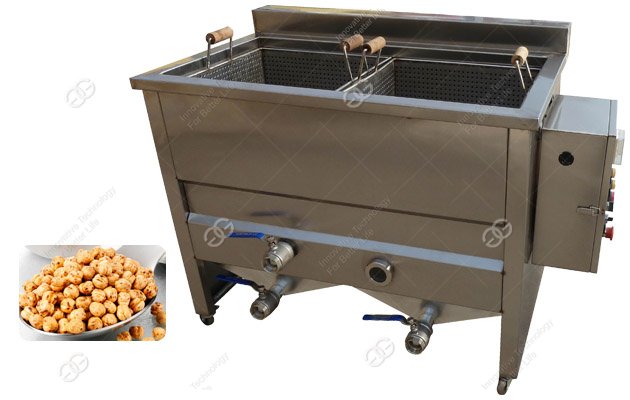 automatic chickpeas deep fryer machine