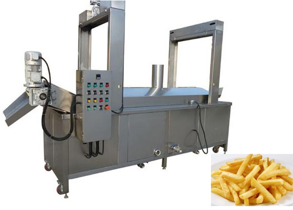 finger chips frying machine