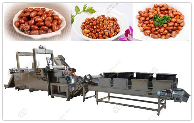 fried peanut production line