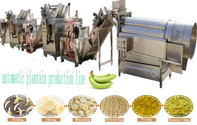 banana chips production line