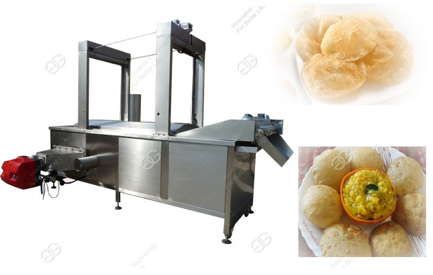 pani puri deep fryer machine