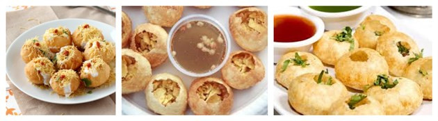 fried golgappa