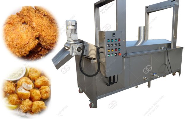 automatic chicken frying machine