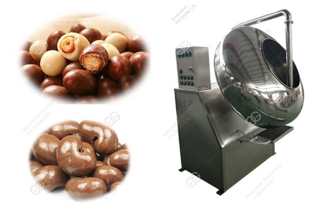 peanut chocolate coating machine