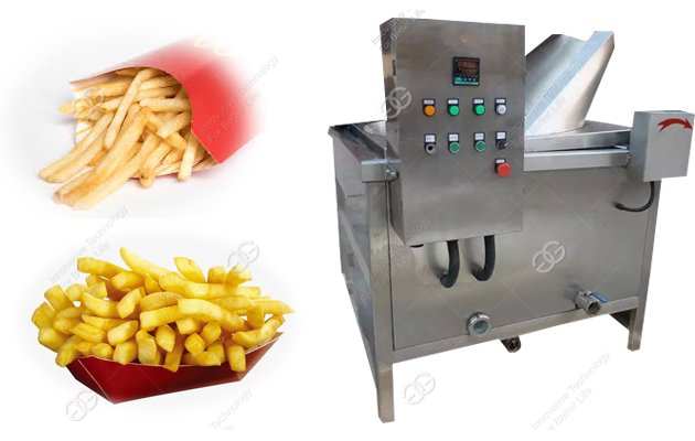 automatic finger chips frying machine