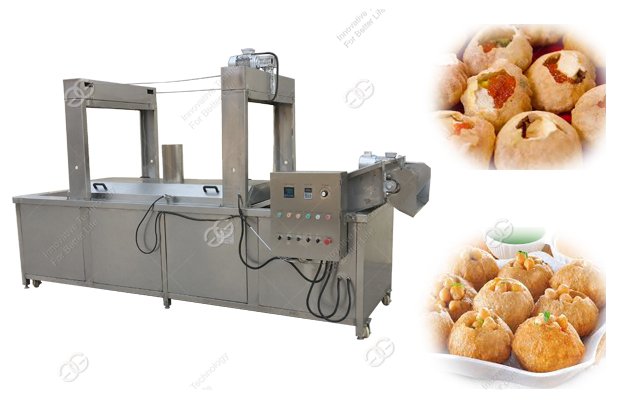 automatic pani puri frying machine