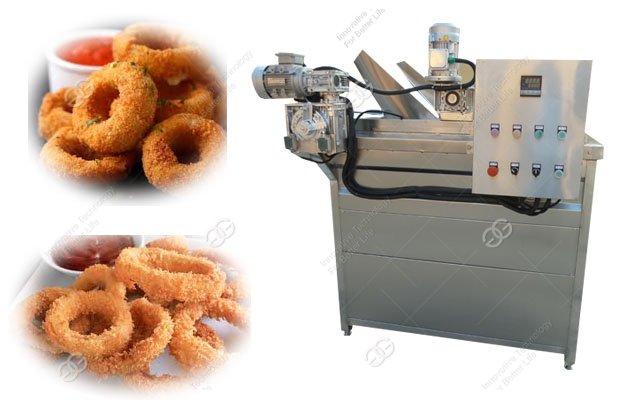 automatic onion frying machine