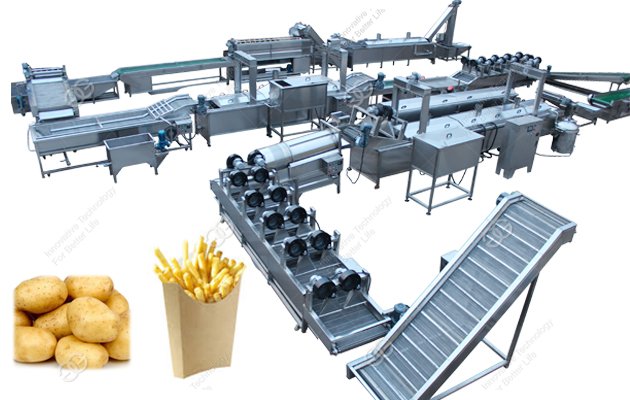 equipments for french fries business