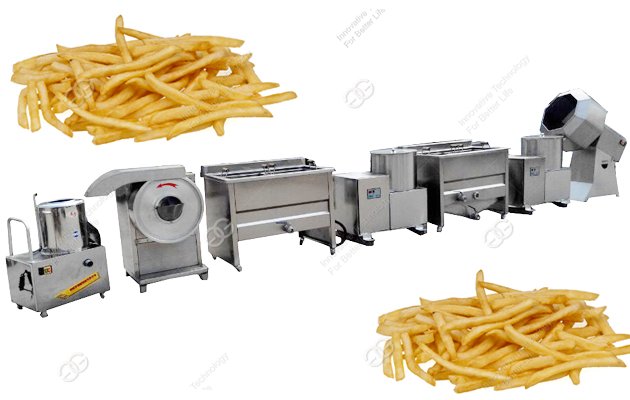 french fries production line for sale