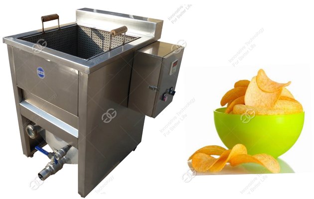 potato chips frying machine