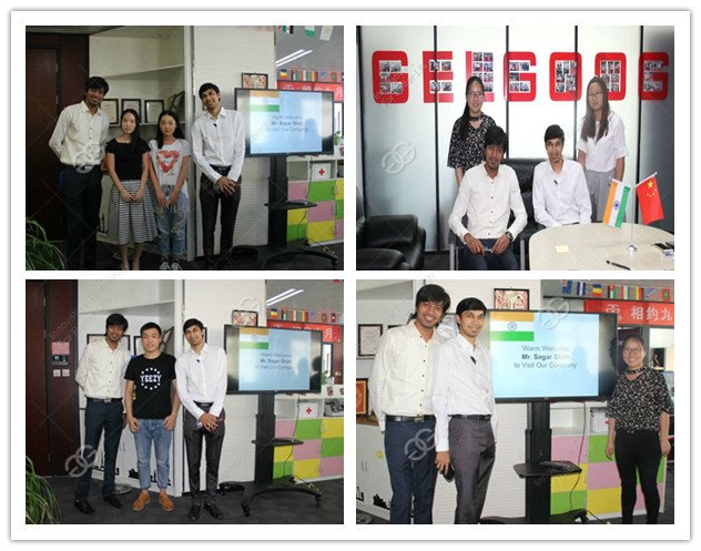 Indian customers visited Gelgoog Company