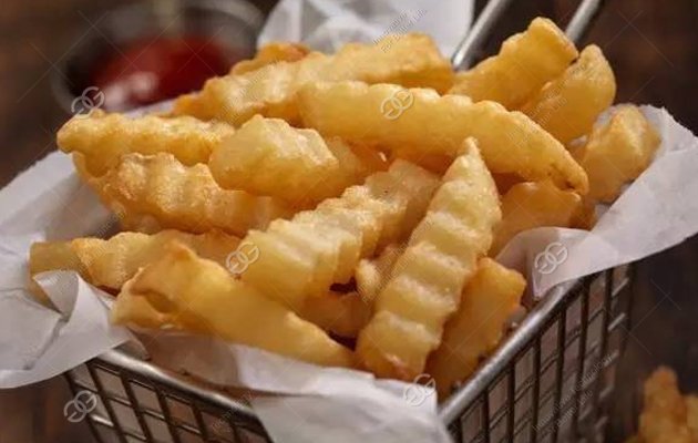 crinkle-cut fries