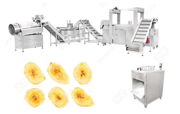 banana chips production line 