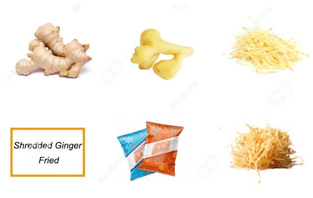 ginger frying machine