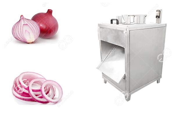 commercial onion cutting machine