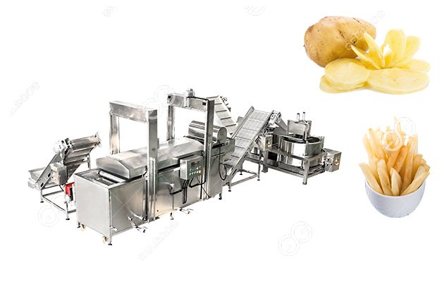 french fries production equipment